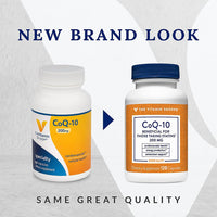 Thumbnail for The Vitamin Shoppe CoQ-10 200mg Beneficial for Those Taking (120 Capsules)