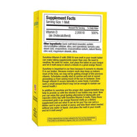 Thumbnail for Windmill Health Products Sunshine Super Vitamin D - 2000 IU - 60 Tablets