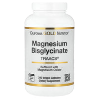 Thumbnail for Magnesium Bisglycinate, High Absorption Albion Minerals, 240 Veggie Capsules