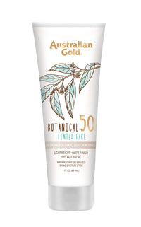 Thumbnail for Australian Gold Botanical SPF 50 Tinted Face Sunscreen, Non-Chemical BB Cream, Water-Resistant, Matte Finish, Sensitive Skin, 3 FL Oz