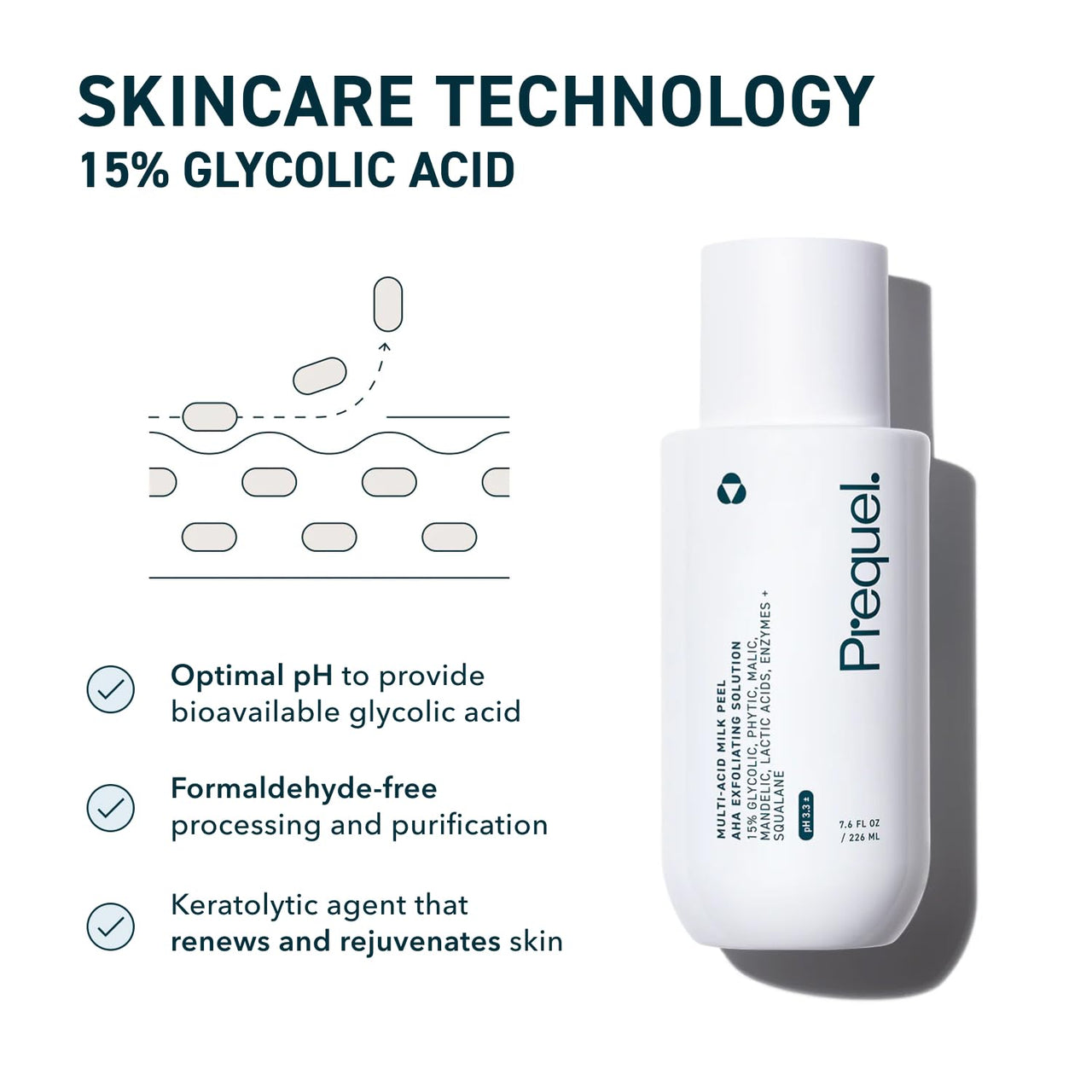 Prequel Skin Multi Acid Milk Peel + Utility Balm Bundle