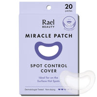Thumbnail for Rael Pimple Patches, Miracle Spot Control Cover - Hydrocolloid Acne Pimple Patch, Strips for Zits and Blemish, Korean Skin Care (20 Count)