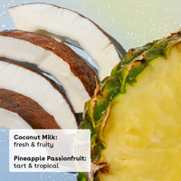 Thumbnail for eos 100% Natural Lip Balm- Coconut Milk and Pineapple Passionfruit, All-Day Moisture Lip Care, 0.14 oz, 2 Pack