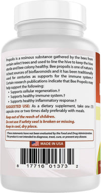 Thumbnail for Best Naturals Bee Propolis 500 mg 120 Capsules