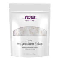 Thumbnail for Now Solutions, Magnesium Flakes, Pure, from The Ancient Zechstein Seabed, Highly Concentrated, 26.5-Ounce