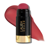 Thumbnail for LAURA GELLER NEW YORK Serum Blush Tint, Lightweight Liquid Blush for Cheeks, Weightless Watercolor Sheer Finish, Blushing Berry