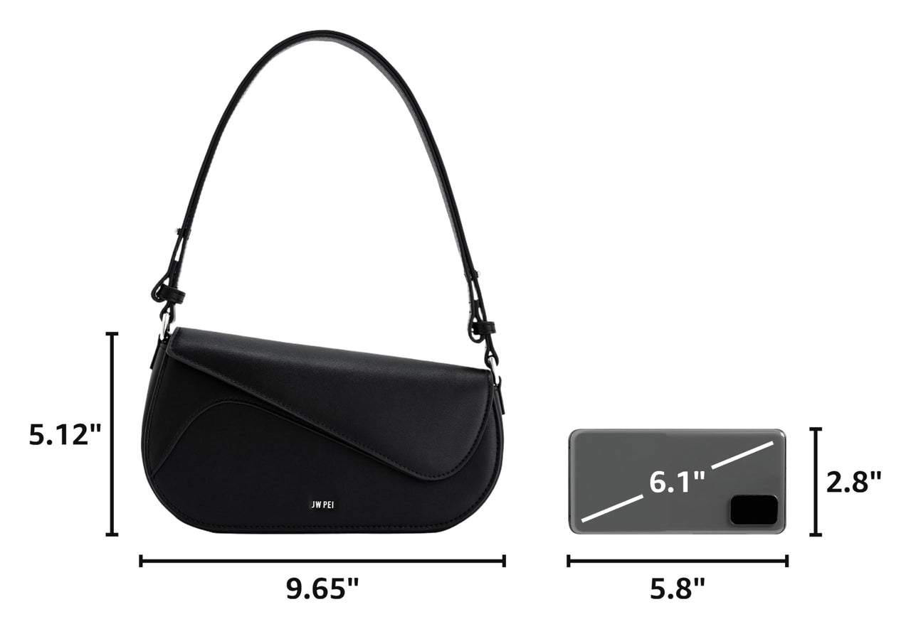 JW PEI Women's Addisyn Shoulder Bag - Black