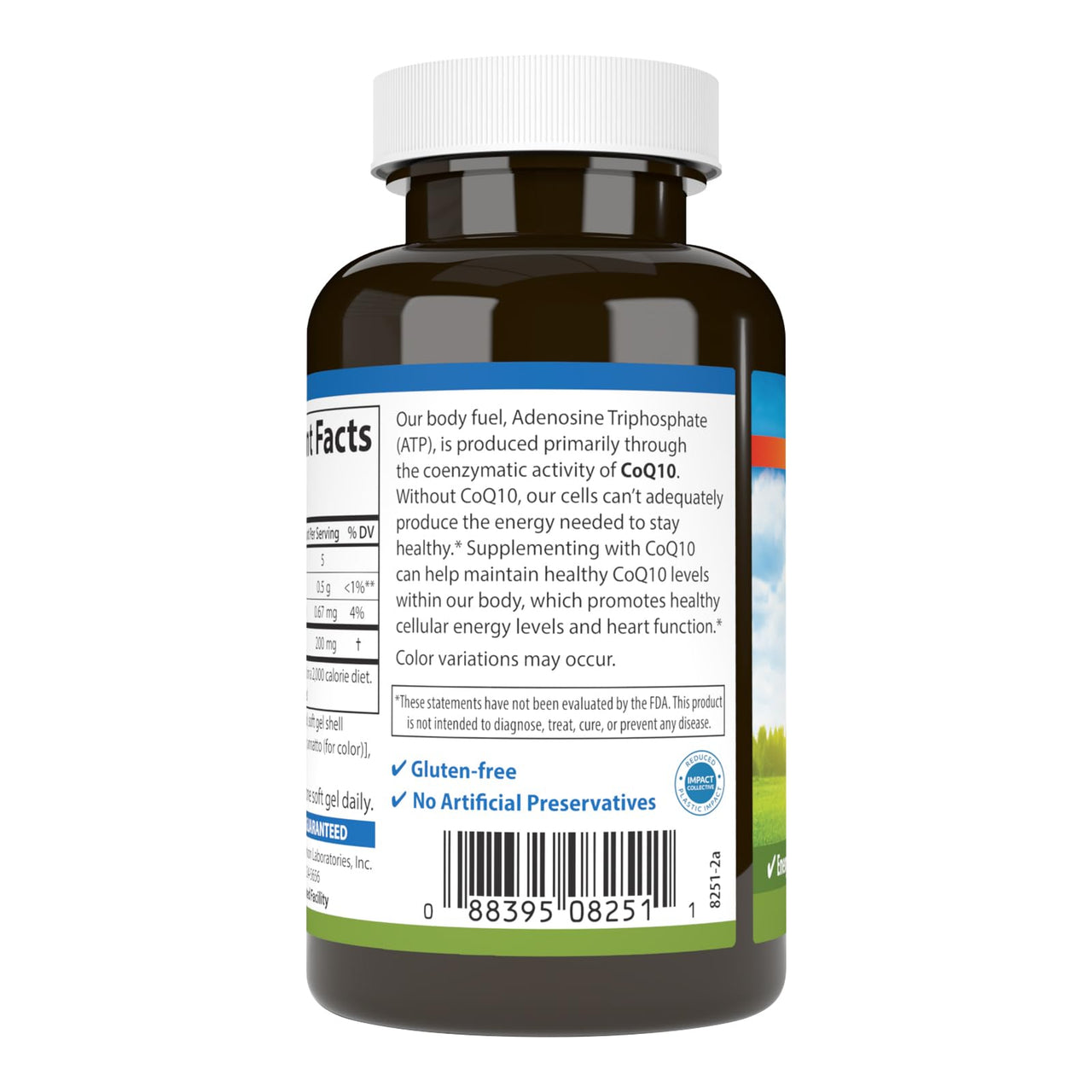 Carlson - Co-Q10, Co-Enzyme Q10, 200 mg, Energy Production & Heart Function, 90 Softgels