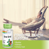 Thumbnail for SOLARAY Uva Ursi Leaf 460 mg | Healthy Bladder, Kidney & Urinary Tract Function Support | Non-GMO | 100ct (Take 3 Daily)