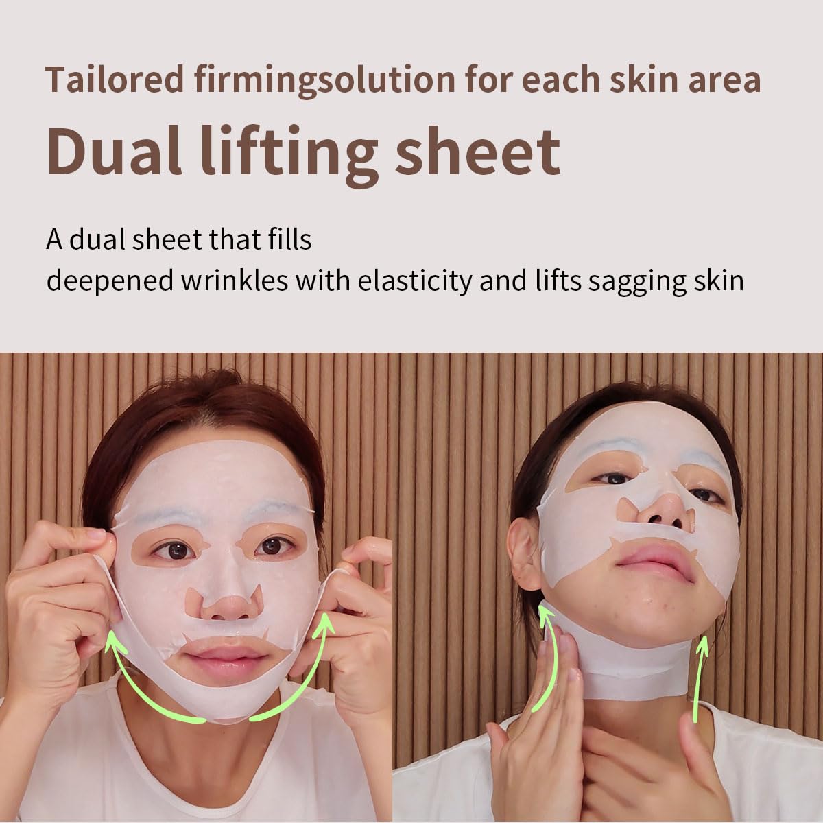 Mediheal Retinol Collagen Cream Lifting Mask (10 Counts) for V Line Mask, Anti-Aging - Helps Reduce Fine Lines & Wrinkles, and Smoothens Skin