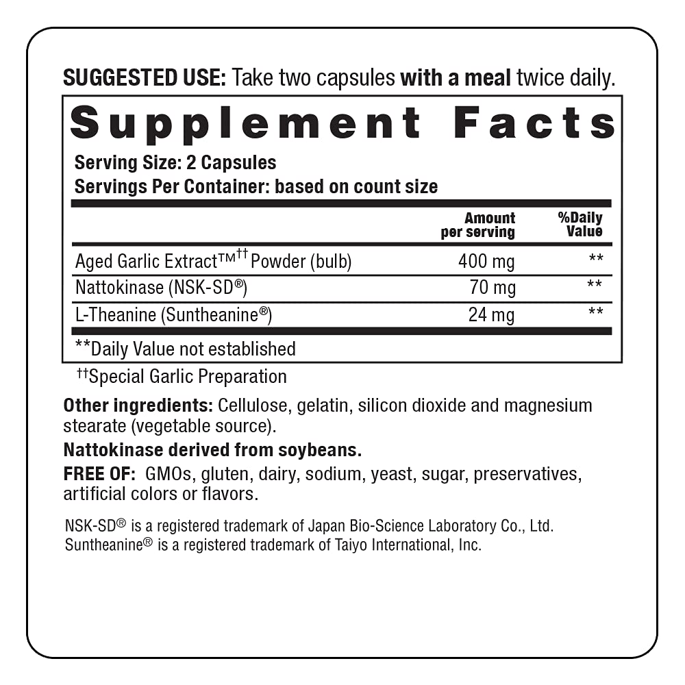 Kyolic Aged Garlic Extract Formula 109, 160 caps by Kyolic (Pack of 2)