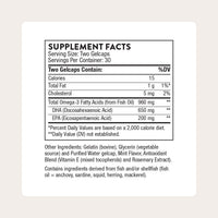 Thumbnail for THORNE - Advanced DHA - Omega-3 Fish Oil Supplement with EPA & DHA in Triglyceride Form - Supports Brain, Nerve, Eye, Blood Vessel & Heart Health* - Third-Party Certified - Gluten-Free - 60 Softgels