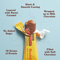 Thumbnail for Image 3 of BAREBELLS Soft Protein Bars Caramel Choco - 12 Count, 1.9oz Bars