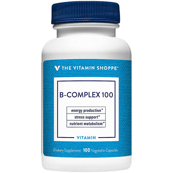 The Vitamin Shoppe Vitamin B-Complex - Energy Metabolism & Nervous System Support, Complete B Vitamins