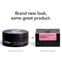 Thumbnail for BluMaan Hydrating Pomade - Low Shine, High Hold - Water Based, Easy To Wash - Ideal for Quiffs, Pompadours, Ducktails & Slick Back Looks - 2.5 oz