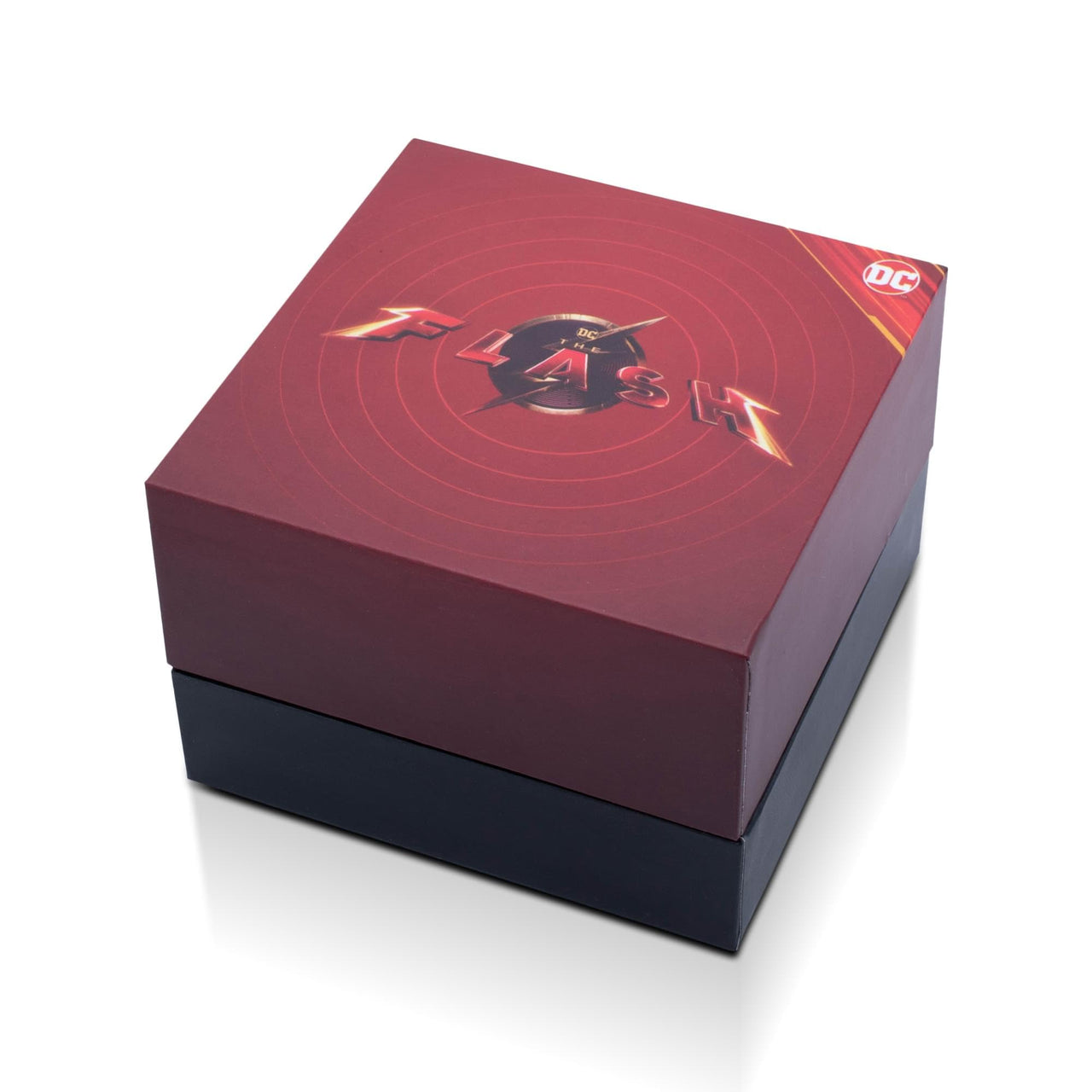 SalesOne DC The Flash Movie Costume Ring Brass Prop Replica With Slide-Opening Function, Size 10 | Superhero Cosplay, Jewelry Accessories | Officially Licensed Collectible