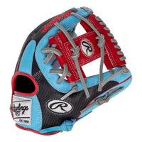Thumbnail for Rawlings | Heart of The Hide Series Baseball Glove | 11.5' | RHT | Hypershell - Pro I Web | Columbia Blue