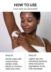 Thumbnail for celimax Ji.Woo.Gae ONE STEP Body Brightening Pad | Exfoliating Pad for Body, For Armpit Under Arm, Knee & Elbow, with Green Tea & White Truffle,110ml (60 pads)