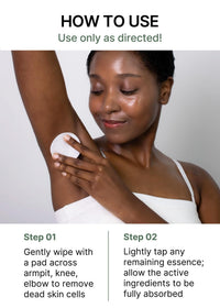 Thumbnail for celimax ONE STEP Body Brightening Pad | with Green Tea & White Truffle, for Underarm, Knee & Elbow, Gentle Exfoliating & Hydrating Body Scrub, 110ml (60 pads)