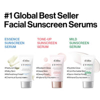 Thumbnail for d'alba Piedmont Waterfull Tone-Up Sunscreen Serum BROAD SPECTRUM SPF 50 + Korean Sunscreen for Face, All Skin Tones, Sweat Proof Formula (1.69 fl.oz.)