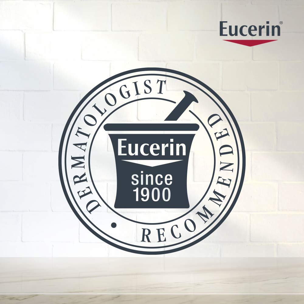 Eucerin Daily Protection Face Lotion with Broad Spectrum SPF 30 Sunscreen, Face Sunscreen Moisturizes and Helps Protect Sensitive, Dry Skin, Fragrance Free, 4 Fl Oz (Packaging May Vary)