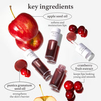 Thumbnail for NOONI Korean Vegan Appleseed Lip Oil - Applecranberry | Long-Lasting, Moisturizing, Plumping, Revitalizing for Dry Lips, Waterproof, No Peel Off, Hydrating, Mother's Day, 0.12 FL Oz
