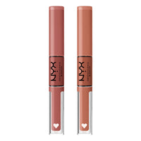 Thumbnail for NYX PROFESSIONAL MAKEUP Shine Loud, Long-Lasting Liquid Lipstick with Clear Lip Gloss - Pack of 2 (Magic Maker, Goal Crusher)