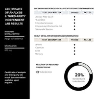 Thumbnail for Toniiq Turkesterone Supplement for Men - Ultra High Potency 50:1 Extract with 20% Turkesterone - Highly Concentrated - Third-Party Lab Tested - 60 Capsules