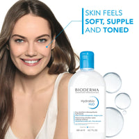 Thumbnail for Bioderma - Hydrabio H2O - Micellar Water - Cleansing and Make-Up Removing - for Dehydrated Sensitive Skin , 16.91 Fl Oz (Pack of 1)