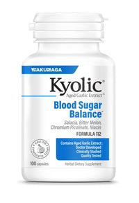 Thumbnail for Kyolic Aged Garlic Extract Formula 112, Blood Sugar Balance*, 100 Capsules