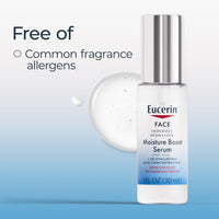 Thumbnail for Eucerin Face Immersive Hydration Moisture Boost Face Serum, Skin Care Gifts for Mom, Ultra-Lightweight Hyaluronic Acid Serum Smooths Fine Lines and Wrinkles, 1 Fl Oz Bottle