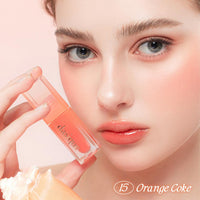 Thumbnail for dasique Juicy Dewy Tint (15 Orange Coke) 0.12 oz | Light Application with moisture | Long Lasting & wearing Glossy Lip Stain, Non-sticky | Vegan, Cruelty-free | Korean makeup | stocking stuffers