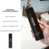 Thumbnail for Alex Costa Clarifying Shampoo for Men by Forte Series Hydrating & Clarifying Shampoo for Build Up Removal Hair (8 Oz)