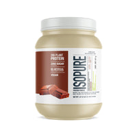 Thumbnail for Isopure Plant-Based Protein Powder, Lactose Free, Gluten Free, With Iron, Chocolate, 20g Plant Protein Per Serving, 1.37 Lbs, 20 Servings