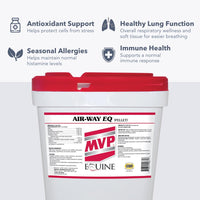 Thumbnail for MVP Air-Way EQ Supports Healthy Lung Function and Seasonal Allergy Support in Horses, 5lb - 40 Servings
