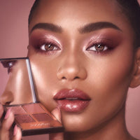 Thumbnail for Charlotte Tilbury Luxury Palette Eyeshadow - Shimmer, Metallic & Satin Matte Eyeshadow Quad with a Rich Powder Formula - Includes 4 Complementary Shades - Pillow Talk Dreams
