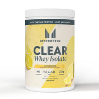 Thumbnail for Myprotein Clear Whey Isolate Protein Powder, 35 Servings (1.9lbs) Lemonade, 20g Protein per Serving, Naturally Flavored Drink Mix, Daily Protein Intake for Superior Performance