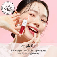 Thumbnail for NOONI Korean Vegan Appleseed Lip Oil - Applefig | Long-Lasting, Moisturizing, Plumping, Revitalizing for Dry Lips, Waterproof, No Peel Off, Hydrating, Nourishing, Mother's Day, 0.12 FL Oz