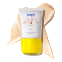 Thumbnail for Supergoop! Glowscreen (SPF 40) - 0.5 fl oz - Glowy Primer + Broad Spectrum Sunscreen - Adds Instant Glow - Helps Filter Blue Light - Boosts Hydration with Hyaluronic Acid, Vitamin B5 & Niacinamide