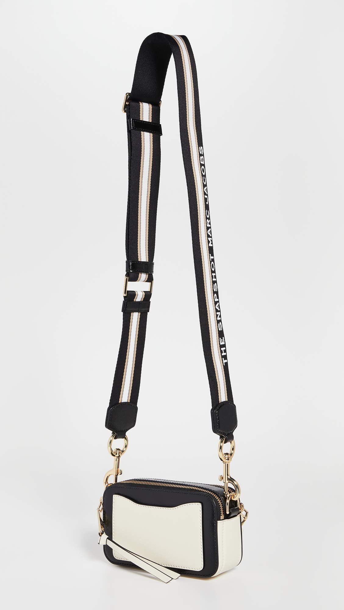 Marc Jacobs Womens The Color-Block Snapshot, New Cloud White Multi, One Size