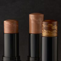 Thumbnail for LAURA GELLER Italian Marble Bronzer Makeup Stick | Cream Finish Marbleized Contour for Natural Glow D'oro Glow