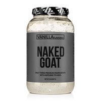 Thumbnail for NAKED Goat Vanilla Protein Powder - Pasture Fed Goat Whey Protein Powder from Small-Herd Dairies - Only 3 Ingredients - GMO Free, Soy Free - All Natural - 23 Grams of Protein - 25 Servings