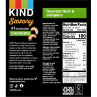 Thumbnail for KIND® Bars Savory 18ct Variety Pack (Rosemary, Jalapeno and Paprika), 6g Protein, High Fiber, Gluten Free Snack Bars