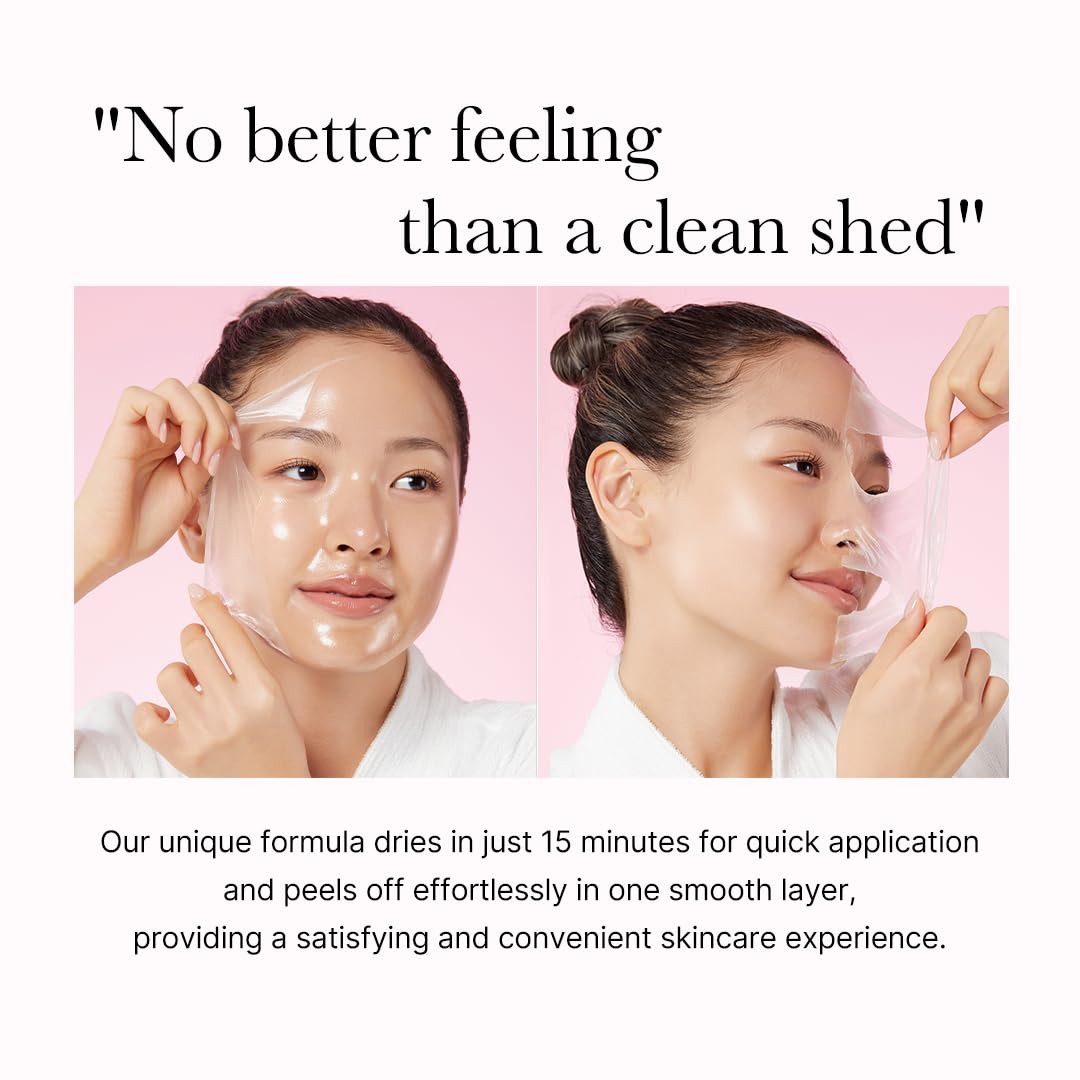 Medicube Collagen Overnight Wrapping Peel Off Facial Mask Pack - Elasticity & Hydration Care, Reduces Sagging & Dullness - Hydrolyzed Collagen For Glowing Skin - Korean Skin Care, 2.53 Fl.Oz