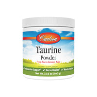 Thumbnail for Carlson - Taurine Powder, Free-Form Amino Acid, Support, Nerve Health & Muscle Function, 100 Grams