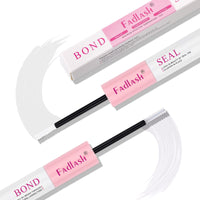 Thumbnail for FADLASH Lash Bond and Seal 10ml Individual Lashes Glue and Seal Super Strong Hold DIY Lash Extension Kit Hold 48-72 Hours Waterproof Cluster Lash Glue Eyelash Extension Kit