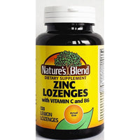 Thumbnail for Nature's Blend Zinc Lozenges Lemon 120 Ct