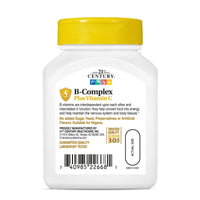 Thumbnail for 21st Century Healthcare, B Complex Plus Vitamin C, Tablets 100 Count (Pack of 1)