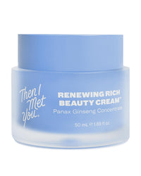 Thumbnail for Then I Met You Renewing Rich Beauty Cream, Deep Hydration Korean Moisturizer with Quad Ginseng Complex, Fast Absorbing Vegan-Cruelty-Free Plant-Based Antioxidant, Alcohol Free Skincare for Exfoliated