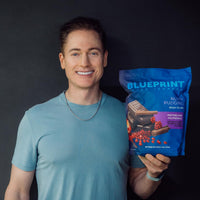 Thumbnail for Blueprint Bryan Johnson Longevity Protein Nutty Pudding - 26g Plant Protein, Non Dairy, 100% Pure Cocoa Powder - Grape Seed Extract - 7.5% Flavanols - Heavy Metal Tested - Vegan, Keto (30 Servings)